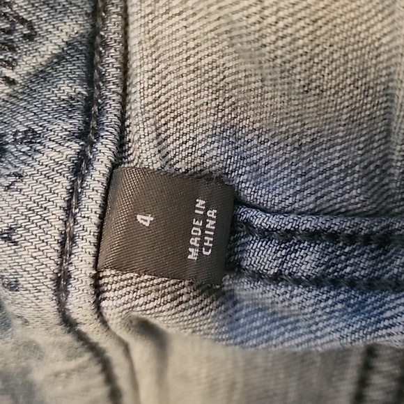 NY&C SOHO 5 POCKET Distressed Light Blue Women's Jeans - Picture 6 of 6